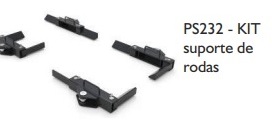KIT SUPORTE RODAS ELEVADOR PETER PS 232
